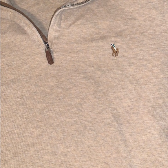 Polo Ralph Lauren 3/4 zip up sweater (estate rip) - Picture 6 of 6